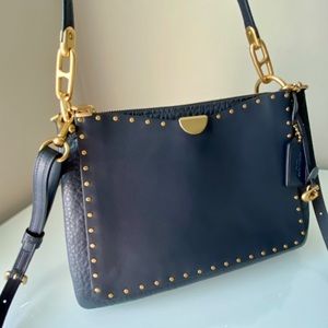 💕 Coach Dreamer Shoulder Bag with Rivets 💕